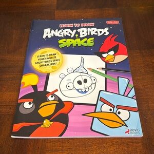 Learn To Draw Angry Birds Space Paperback Book Walter Foster